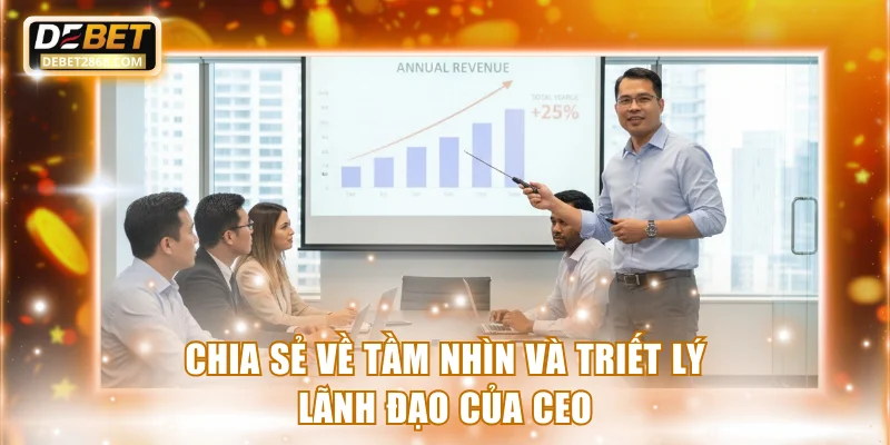 Chia sẻ về tầm nhìn và triết lý lãnh đạo của CEO